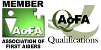 AoFA Members logo and Qualification logo